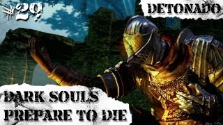 DARK SOULS  Detonado 29  Explorando Kiln of First Flame Boss Gwyn Lord of Cinder [upl. by Arrait]