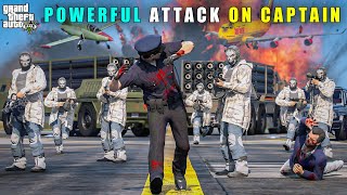 GTA 5  POWERFUL ATTACK ON POLICE CAPTAIN  BB GAMING [upl. by Aznarepse618]