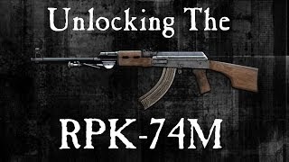 Battlefield 4  How to unlock RPK74M  Powder Keg China Rising [upl. by Elleuqar571]