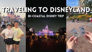 TRAVEL FROM DISNEY WORLD TO DISNEYLAND  Day 4  BiCoastal Disney Trip [upl. by Veradi]