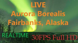 LIVE Northern Lights Fairbanks Alaska [upl. by Volin]