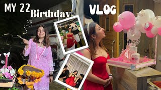 My 22ND Birthday VLOG  Jagritikhuranalife [upl. by Kanter617]