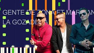 Gente De Zona Ft Marc Anthony  LA GOZADERA PRO MIDI FILE REMAKE  quotin the style ofquot [upl. by Setsero]