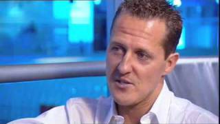 Inside Sport Michael Schumacher interview 2008 [upl. by Annahsat143]