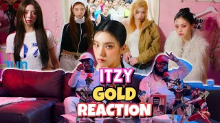 ITZY quotGOLDquot MV  Reaction [upl. by Ashford]