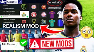 I Downloaded EVERY NEW FC 24 MOD and it FIXED Career Mode [upl. by Enomor]