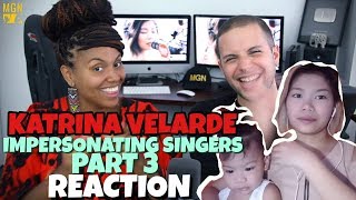 KATRINA VELARDE  IMPERSONATING SINGERS 3  BURN  REACTION [upl. by Quillan]