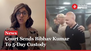 Swati Maliwal Assault Case Court Sends Kejriwals Aide Bibhav Kumar To 5Day Custody [upl. by Sion]