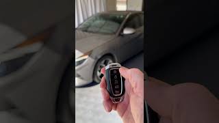 2021  2023 Hyundai Elantra  How To Use Remote Start Feature On Elantra Remote Key Fob hyundai [upl. by Anirb]