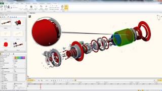 SolidWorks Composer Digger Animation Basics [upl. by Beaver]