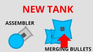 New Tank In ArrasIO Assembler  MERGING BULLETS ll New Strongest Bullet [upl. by Baun]