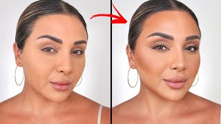 HOW TO CONTOUR YOUR FACE FOR BEGINNERS WITH POWDER  NINA UBHI [upl. by Talbert]