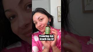 PROMOTING HAIR GROWTH DAY 82 USING MIELLE ROSEMARY MINT SCALP OIL hairgrowthjourney hairloss hair [upl. by Berta]