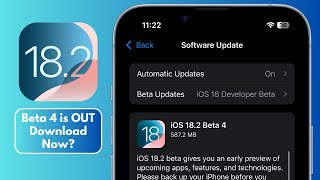 iOS 182 Beta 4 is OUT  What to Expect [upl. by Knowland]