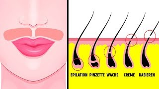 9 Natürliche Wege gegen Gesichtshaar die effektiv sind [upl. by Cannell785]