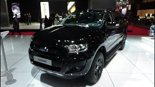 2018 Ford Ranger Limited Black Edition  Exterior and Interior  Geneva Motor Show 2018 [upl. by Beffrey]