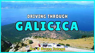 Driving Through Galicica  Car amp Drone Footage [upl. by Duer552]