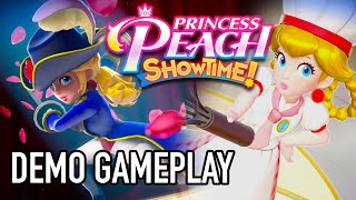 quotDELICIOUS GAMEPLAY 🍰quot Princess Peach Showtime Demo Gameplay [upl. by Atineb510]