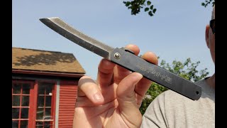 Higonokami no 5 knife review [upl. by Airamanna]