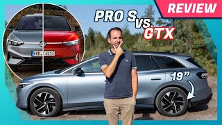 ID7 Pro S Tourer im Test Motoreport verliert Reichweitenangst  Vergleich ID7 Pro Pro S amp GTX [upl. by Akinnor]