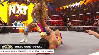 Elektra Lopez vs Valentina Feroz WWE NXT Mar 28 2023 [upl. by Pettifer]