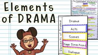 Elements of Drama Interactive Lesson for Beginners [upl. by Yeldah]