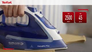 Tefal Easygliss Plus stoomstrijkijzers [upl. by Joed]