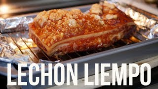 Extra CRISPY Lechon Liempo Filipino Style Pork Belly [upl. by Ahsi]