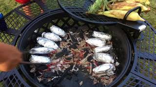 Ribeyes On The Bighorn Fire Pit [upl. by Rusert]