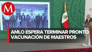 Inicia vacunación anticovid a docentes en Chihuahua y Puebla [upl. by Paco380]