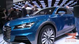 Audi allroad shooting brake and 2015 A8 and S8 make thier debut at the NAIAS in Detroit [upl. by Nalehp]