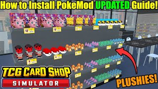 OUTDATED  SEE DESC TCG Card Shop Simulator  How to Install BEST Pokemon Card Skin Mod UPDATED [upl. by Jennie]