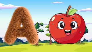 A Apple Song  Inspired By ABC song Gracies Corner  Nursery Rhymes  Kids Songs 90 [upl. by Ueihtam]