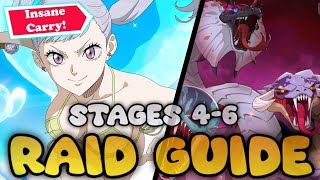 PLAITCHIDNA RAID GUIDE PARTS 46  Black Clover Mobile [upl. by Osbourne360]