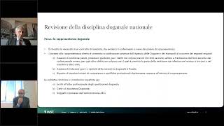 Aggiornamenti sulla Riforma della Disciplina Doganale Nazionale Approvazione del Testo Prelimin [upl. by Pritchett]