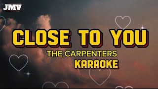 🔴The CarpentersCLOSE TO YOUKaraoke CoverJE4MixVlog [upl. by Seward]