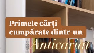 Primele cărți cumpărate dintrun anticariat [upl. by Atinar]