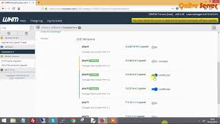 InstallConfiguresetup Easy Apache in WHM CPanel – Onlive Server [upl. by Duffy]