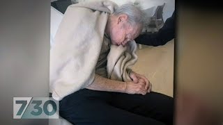 Shocking footage of restrained aged care residents prompts new regulations  730 [upl. by Aynav776]