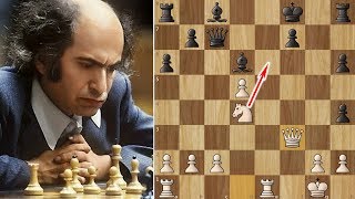 Mikhail Tal beats Kasparov in 17 Moves  1 Month before his Death [upl. by Eadie]