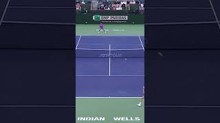 Alcaraz amp Sinner INSANE Rally 🤯  2024 Indian Wells Highlights [upl. by Adnavoj]