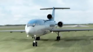 YakService Flight 9633 Crash Animation [upl. by Mcnelly]