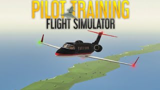 playing Pilot Training Flight Simulator ✈️ IN ROBLOX W SIVA [upl. by Enelrihs]