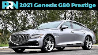 Should You Wait for 2022  2021 Genesis G80 35T Prestige AWD Full Tour amp Review [upl. by Shere172]