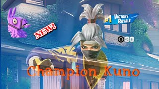 New Champion Kuno Skin Gameplay In Fortnite Fncs [upl. by Clynes554]