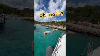 Cala Sa Nau Mallorca epic jump [upl. by Perrin]