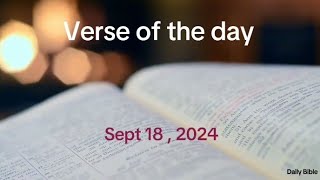 Verse of the day  September 18 2024  John 1027 [upl. by Oninrutas]