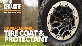 Get That New Tire Look With CERAKOTE® Rapid Ceramic Tire Coat [upl. by Okomot671]