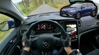 POV test drive  2020 Renault Megane Grandtour RS Line TCe 160 GPF EDC [upl. by Fruma]