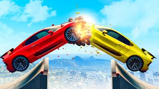 Testing Every Car vs 1000000 Ramps in GTA 5 [upl. by Oric29]